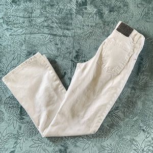 Vintage Levi’s Silvertab Flare White Jeans Size 16